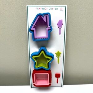 3 for $15 SALE Sandwich Cutter Set: house, star, square by Target Bullseye